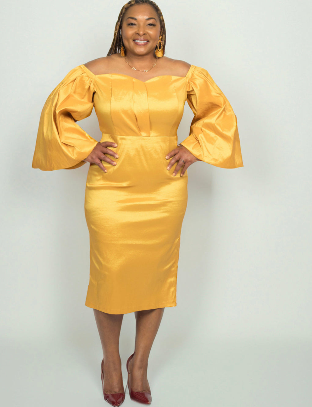 Sexy Yellow Lantern Long Sleeve Tube Top Strapless Off Shoulder Cockta – Exquisite Crowns Sexy Yellow Lantern Long Sleeve Tube Top Strapless Off Shoulder Cockta – Exquisite Crowns
