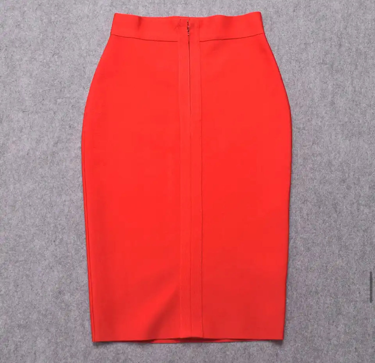 Bandage Style Pencil Spandex Slim Fitting Skirt